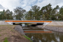 Budowa nowego mostu w km 32+864 na DW nr 296 na rz. Czerna w m. Żaganiec